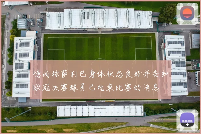 德尚称萨利巴身体状态良好并告知欧冠决赛球员已结束比赛的消息